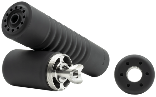 Ab Suppressor Raptor .30 Cal Black Titanium 5/8x24