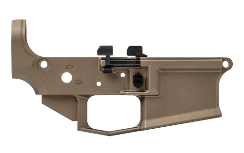 Aero Precision M4E1 PRO Lower Receiver Multi Caliber AR-15 Kodiak Brown