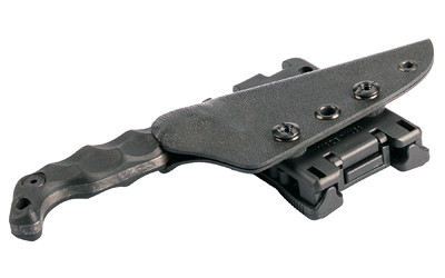 Stroup Knives Mini Fixed Steel Black 3" view 3