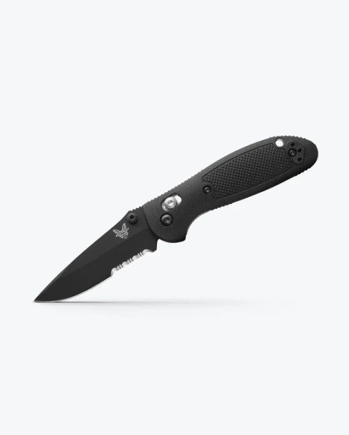 Benchmade Mini Griptilian Folding Steel 2.91" Black 556SBK-S30V