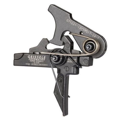 Geissele Super Dynamic 3 Gun Trigger Flat-Trigger Black A05-166