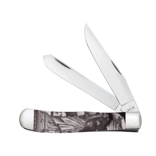 Case Statue of Liberty Trapper Folding Steel 3.25" 10677