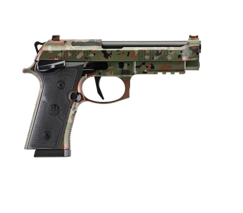 Beretta 92XI Combat 9mm 4.7" Flectarn Camo