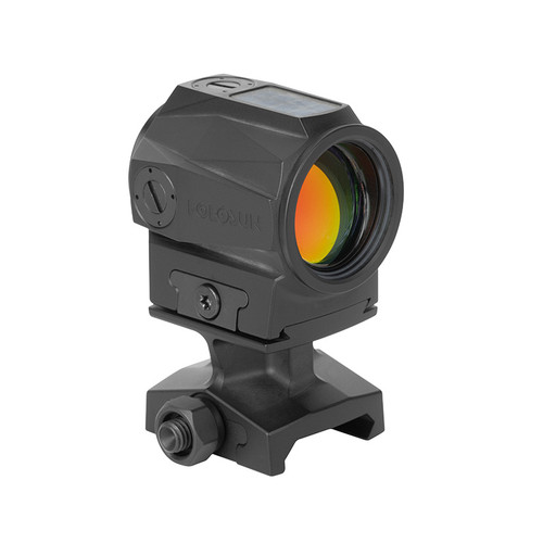 Holosun SCRS RD MRS x1 2 MOA Dot & 65 MOA Circle Red Dot Black