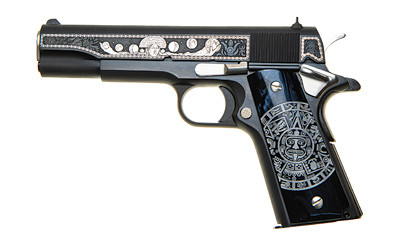 Colt 1911 Classic Mama Quilla Moon Goddess .38 Super 5" Black