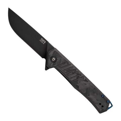 Tekto F1 Alpha Folding Titanium Black 3.10" F1R_CCBK_D2BK1_A2