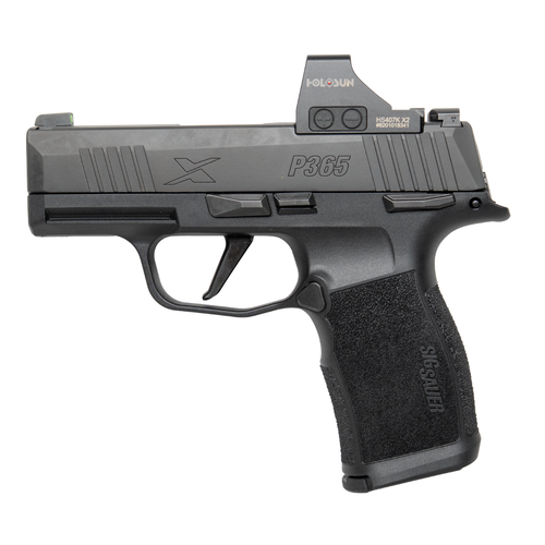 Sig Sauer P365X 9mm 3.1" & Holosun HS407K x2 6 MOA Red Dot Kit 365X-9-BXR3P-MSSK