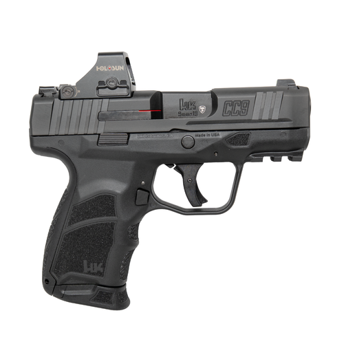 Heckler & Koch CC9 Micro-Compact 9mm 3.32" & Holosun HS407K x2 6 MOA Red Dot Kit
