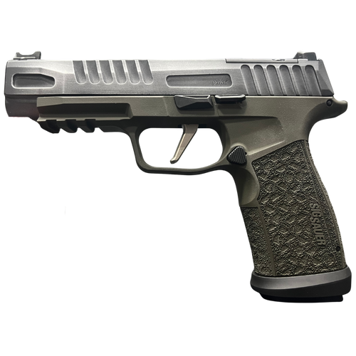 Sig Sauer P365 Fuse 9mm 4.3" Crushed Silver Battleworn 365XF-9-BFO-CSBW Sig Sauer P365 Fuse 9mm 4.3" Crushed Silver Battleworn 365XF-9-BFO-CSBW
