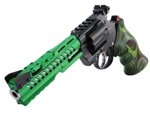NightHawk Korth Custom Super Sport GTA .357 Mag 6" Green view 3