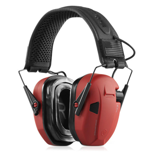 Savior Apollo Sound Suppressors Earmuffs Carmine Red