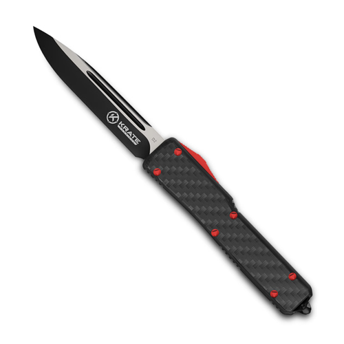 Krate Tactical Carbon Fiber OTF Multicolored 3.25