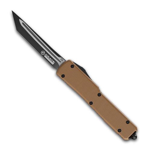 Krate Tactical Sandstorm OTF Steel 3.25"