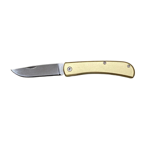 Bear and Son Yellow Aluminum Folding Steel 3.625"