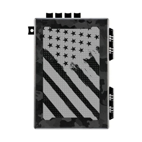 Stopbox USA Pro Compact Handgun Case Flag Camo