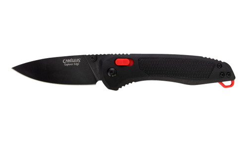 Camillus Knives Explorers Edge Folding Steel 3" Black