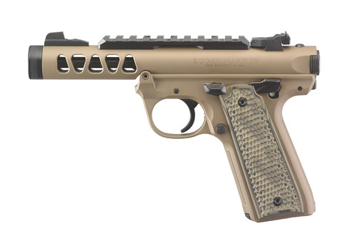 Ruger Mark IV 22/45 Lite .22 LR 4.4" FDE
