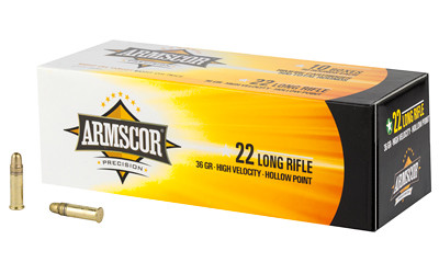 Armscor Precision .22 LR 36 Grain Hollow Point Brass