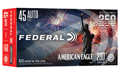Federal American Eagle .45 ACP 230 Grain FMJ AE45USA