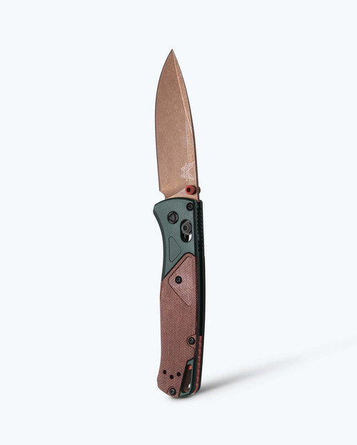 Benchmade Bugout 3.24" Drop Point Folding Knife Taiga Green 535FE-2602