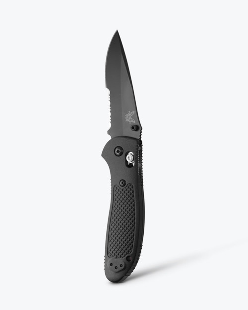Benchmade Griptilian 3.45" Drop Point Folding Knife Black 551SBK-S30V