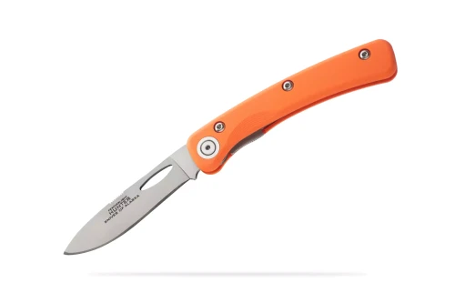 Knives of Alaska Featherlight Hunter 3.25" Drop Point Folding Knife Orange