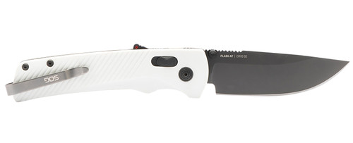 SOG Flash AT 3.45" Straight Back Folding Knife Concrete Gray