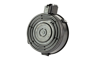 KCI Drum Magazine 7.62x39mm 75 Round Drum AK Black