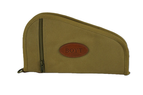 Boyt Heart-Shaped 8" Handgun Case Khaki