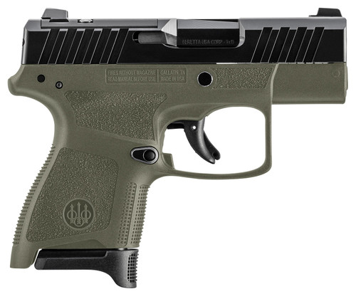 Beretta APX A1 9mm 3.3" OD Green JAXN927A1