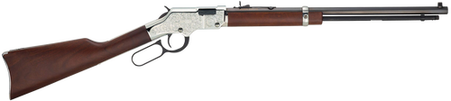 Henry Silver Eagle 17 HMR 20" Nickel view 2
