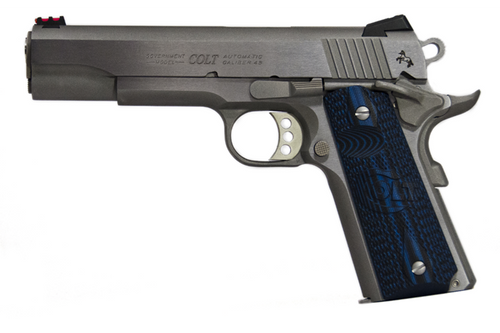 Colt 70 Competition 45 ACP 5" Stainless view 2