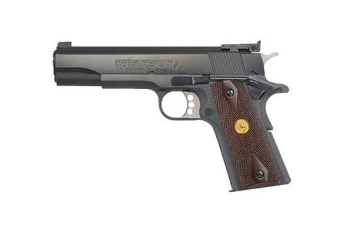 Colt Gold Cup National Match 45 ACP 5" Black view 2
