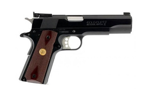 Colt Gold Cup National Match 38 Super 5" Black view 2