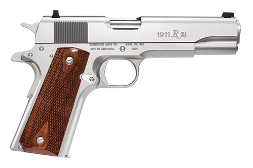 Remington 1911 R1 45 ACP Stainless view 2