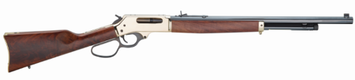 Henry 45-70 Gov Brass Metal Finish & American Walnut view 2