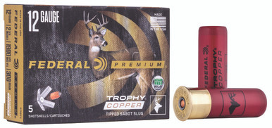 Federal Vital-Shok Trophy Copper 12 GA 2/3 oz Sabot Slug Shot