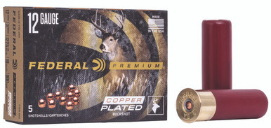 Federal 12 GA 1 1/2 oz 000 Buck Shot