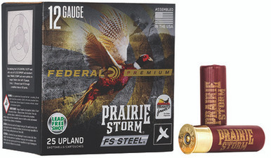 Federal Prairie Storm 12 GA 1 1/8 oz 3 Shot