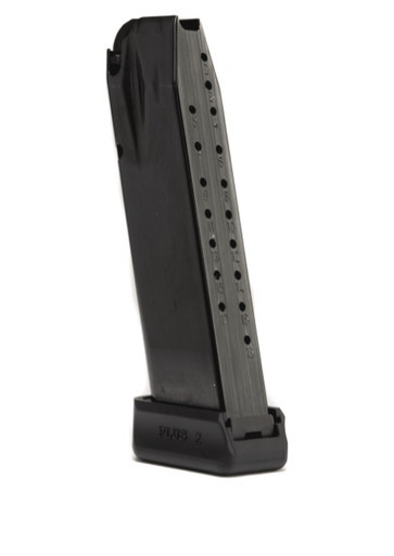 Canik TP9 SF Elite 20 Round Magazine 9mm Grey Aluminum Base Plate