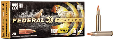 Federal Varmint & Predator 223 Rem 55 Grain Nosler Ballistic Tip