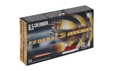 Federal 6.5 Creedmoor 130 Grain Sierra Swift Scirocco II