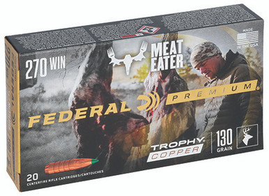 Federal 270 Win 130 Grain Trophy Copper