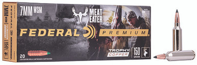 Federal 7mm WSM 150 Grain Trophy Copper