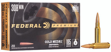 Federal Gold Medal Match 308 Win 185 Grain Boat Tail Hollow Point