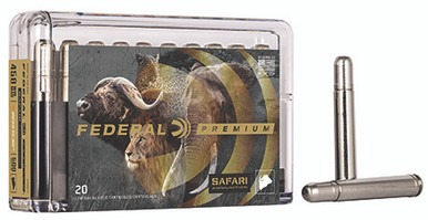 Federal Safari Cape-Shok 458 Win Mag 500 Grain Trophy Bonded Bear Claw