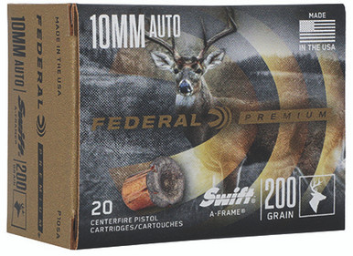 Federal Personal Defense 10mm 200 Grain Swift A-Frame