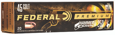 Federal HammerDown 45 Colt 250 Grain Bonded Hollow Point