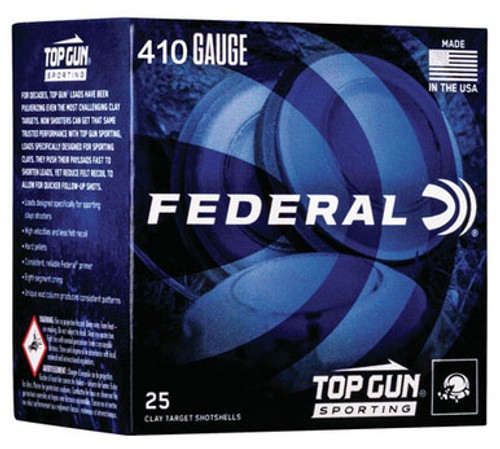 Federal Top Gun Sporting 410 Bore 1/2 oz 9 Shot TGS41214 9