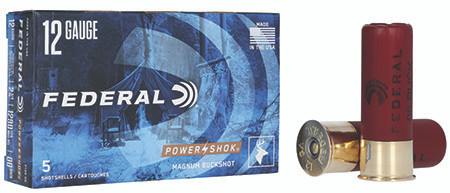 Federal Power-Shok Magnum 12 GA 1 7/16 oz 00 Buck Shot view 2